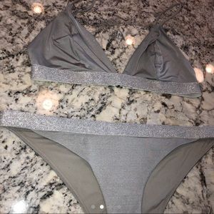 Grey/Silver bikini